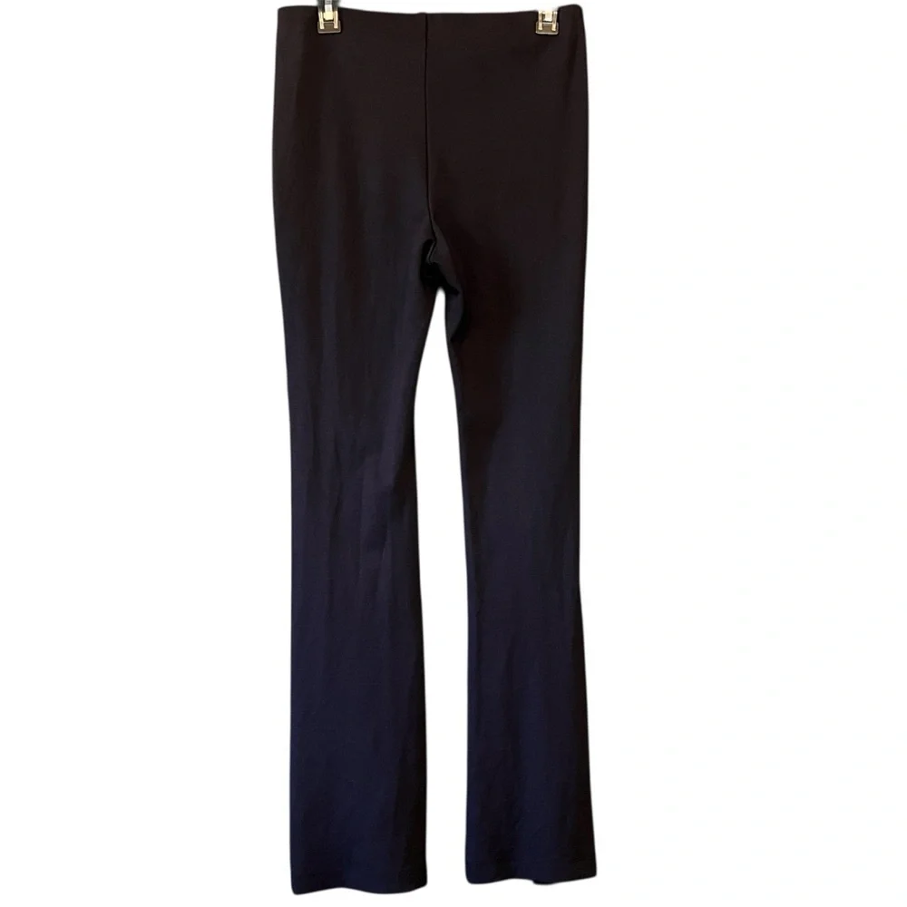 Elizabeth and James Black Front Seam, Stretch, Flare Dress Pants, Size Medium - Picture 3 of 8
